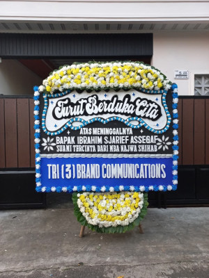 Papan Bunga Duka di Sumbersari Bantul